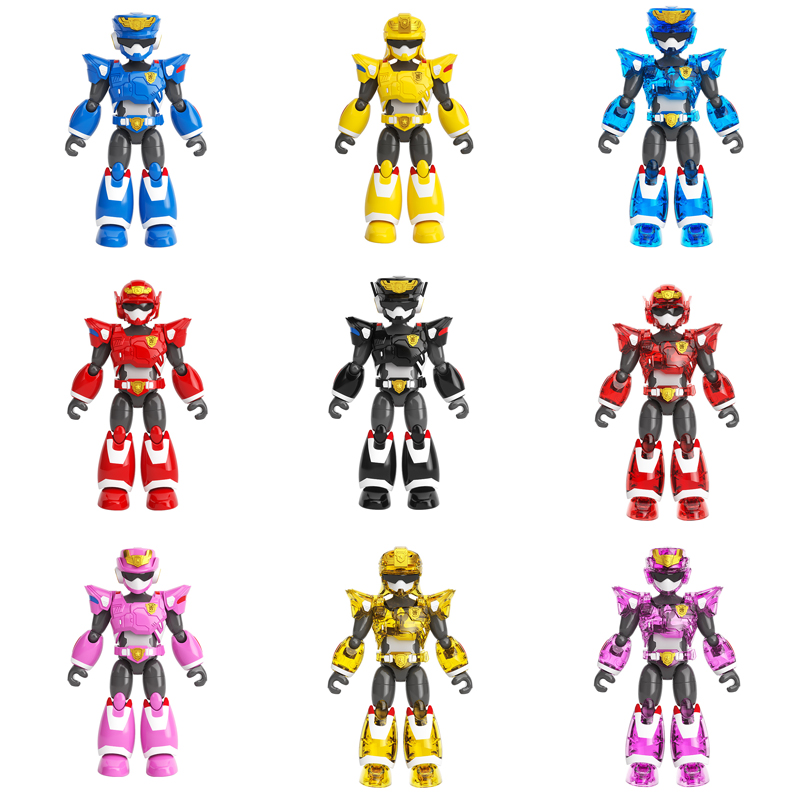 F5-G0001 迷你特工隊超級戰警力量超可動積木人